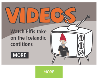 Youtube yndband / video: watch Elfis take on the Icelandic contitions